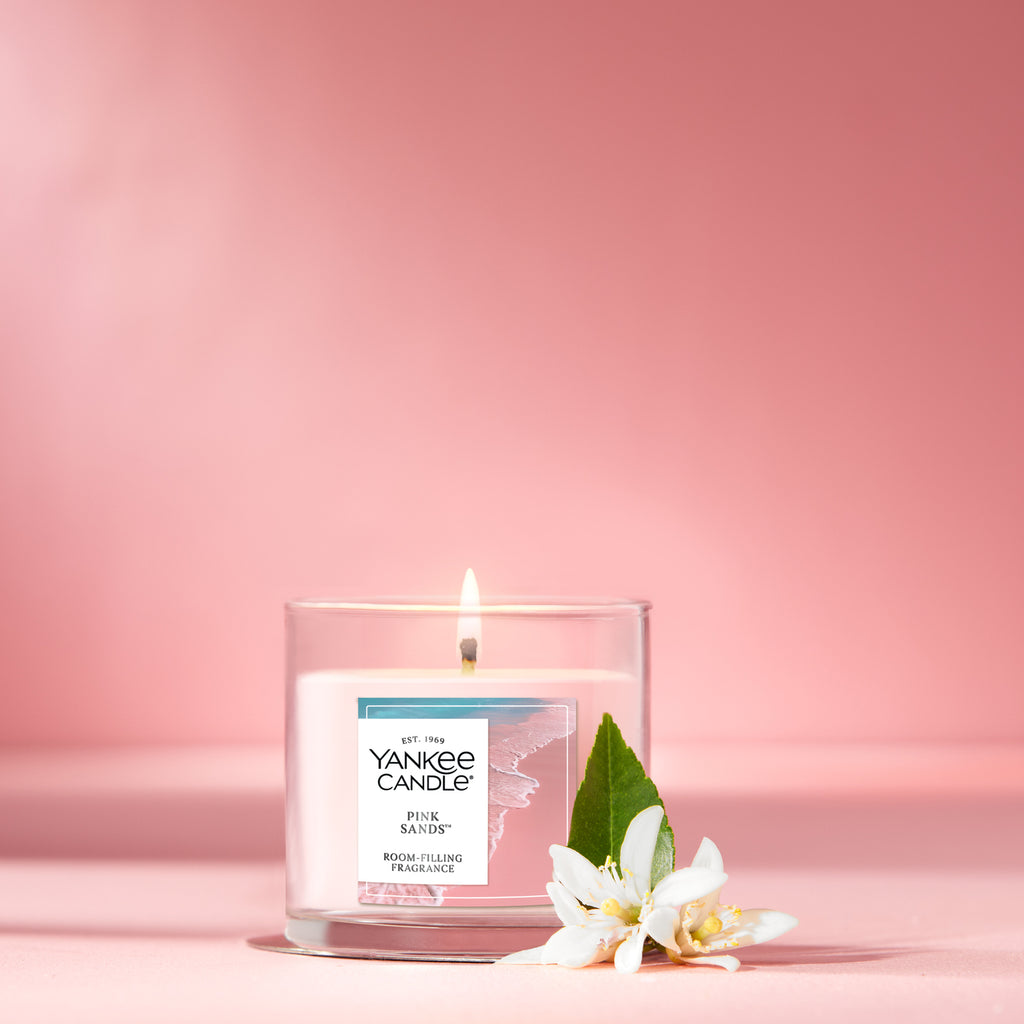 Yankee Candle Small Tumbler Candle with Lid - Pink Sands - View 4