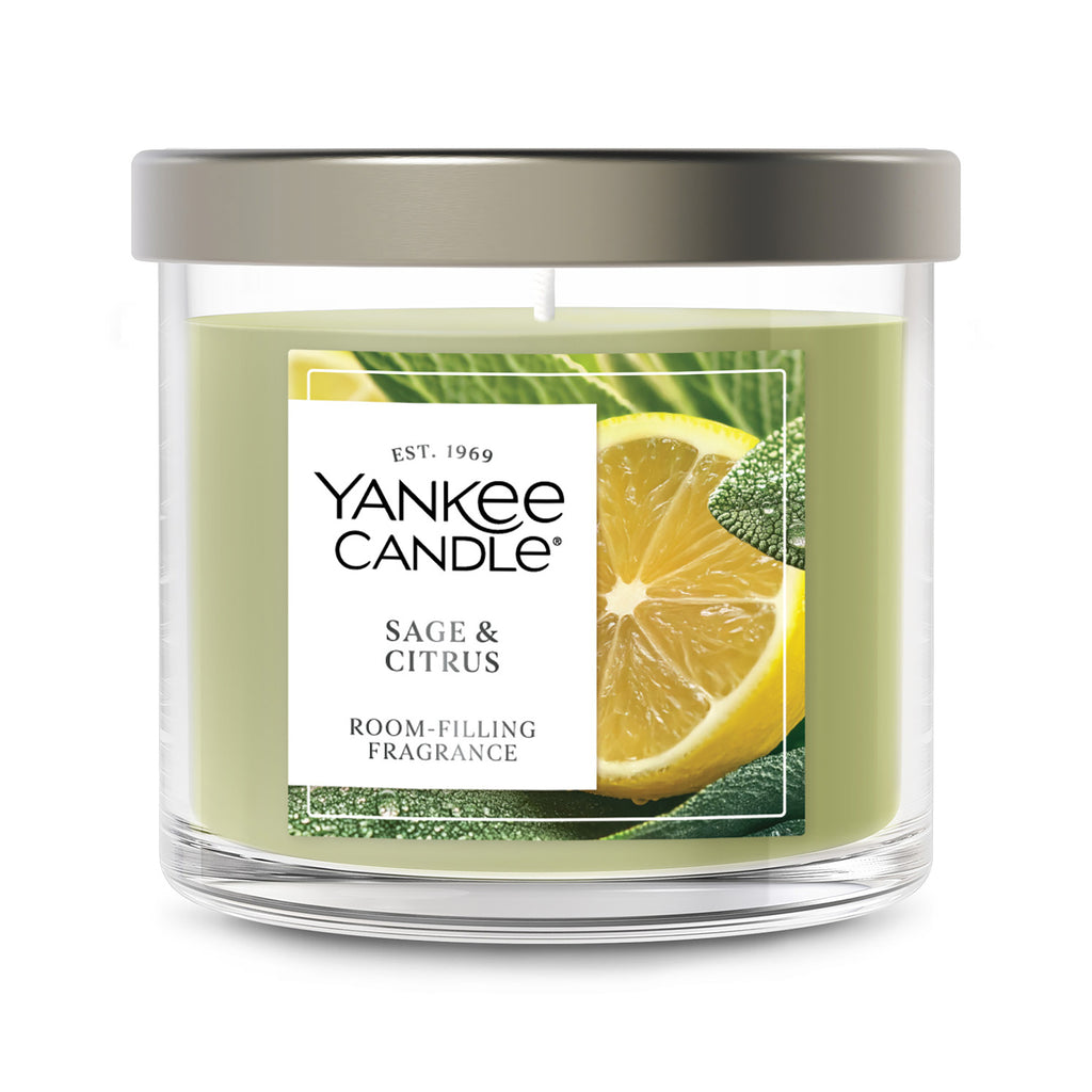 Yankee Candle Small Tumbler Candle with Lid - Sage and Citrus - View 2