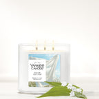 Yankee Candle Three Wick Candle, 14.5 oz - Clean Cotton - View 3