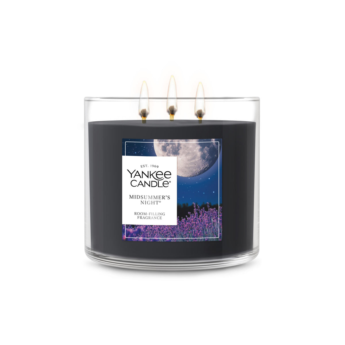 Yankee Candle Three Wick Candle, 14.5 oz - Midsummer's Nights - View 3