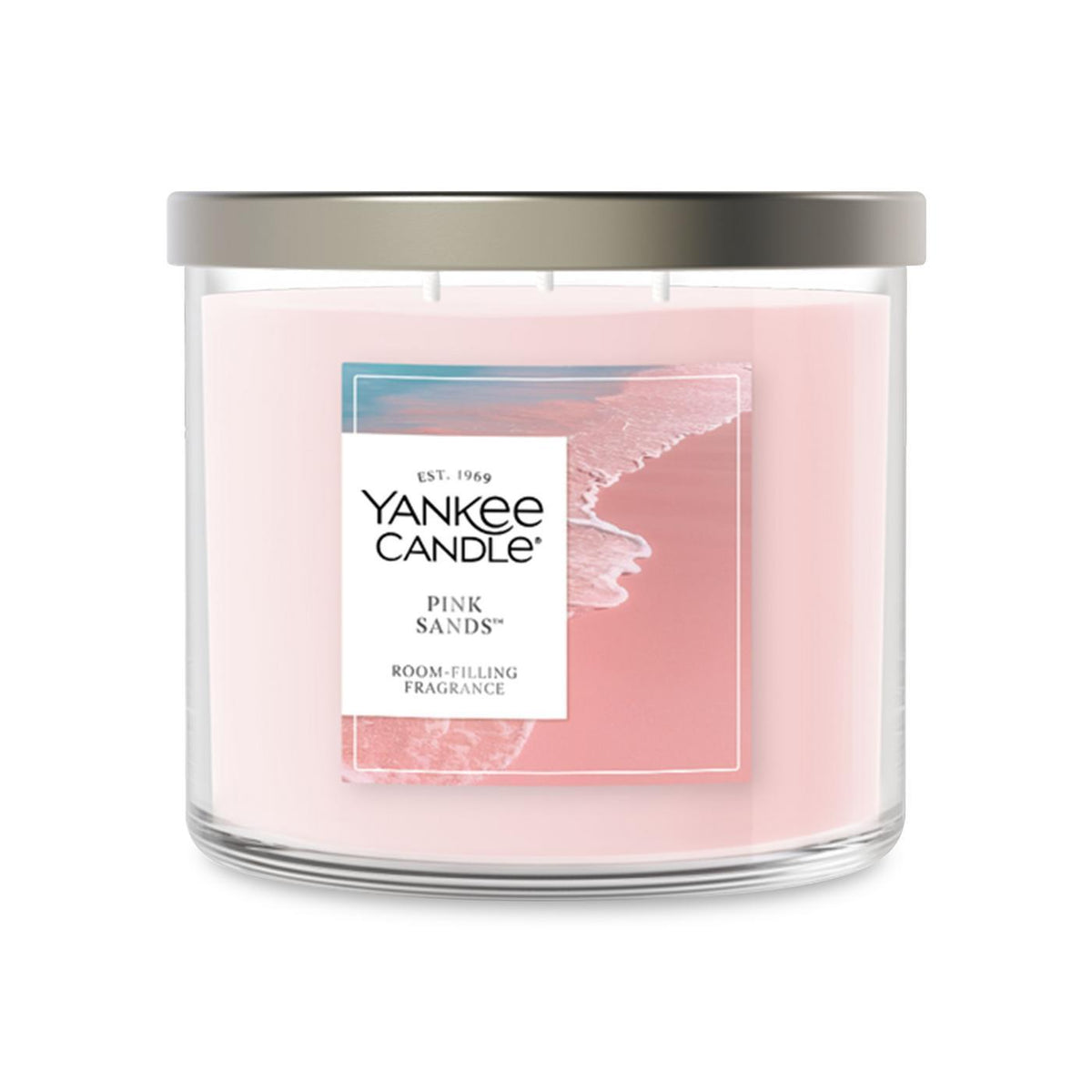 Yankee Candle Three Wick Candle, 14.5 oz - Pink Sands - View 4