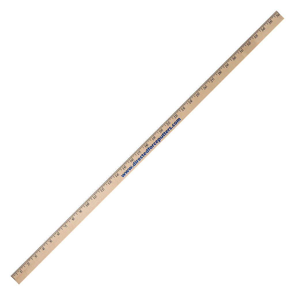 Yardstick, Clear Lacquered - Woodtone - Flexography