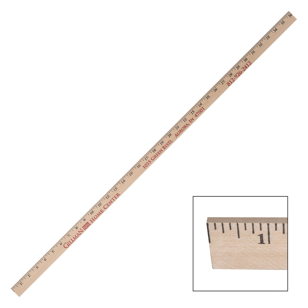 Yardstick in Natural Wood - Natural Yardstick