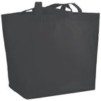 YaYa Flared Shopper Tote in Non-Woven Polypropylene Full Color - Gray - Photo 4
