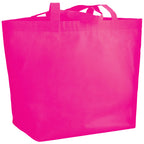 YaYa Flared Shopper Tote in Non-Woven Polypropylene Full Color - Magenta - Photo 2