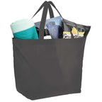 YaYa Flared Shopper Tote in Non-Woven Polypropylene - Gray - Photo 3