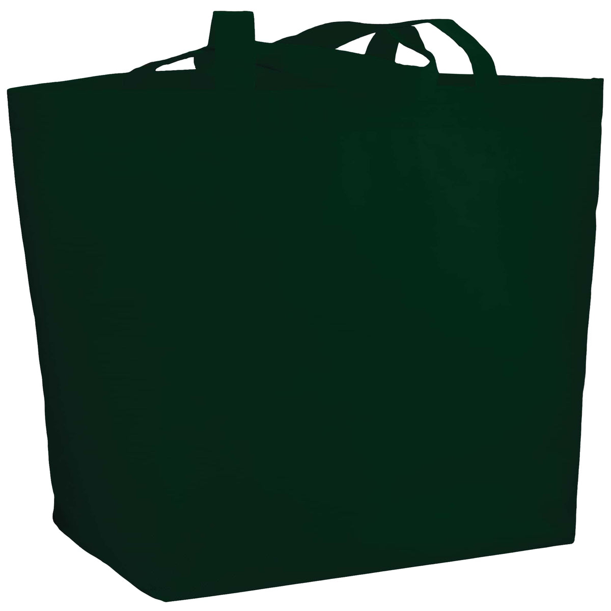 YaYa Flared Shopper Tote in Non-Woven Polypropylene - Hunter Green - Photo 2