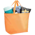 YaYa Flared Shopper Tote in Non-Woven Polypropylene - Orange - Photo 2
