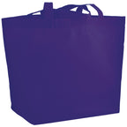 YaYa Flared Shopper Tote in Non-Woven Polypropylene - Purple - Photo 2