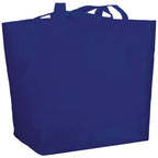YaYa Flared Shopper Tote in Non-Woven Polypropylene - Royal Blue - Photo 2