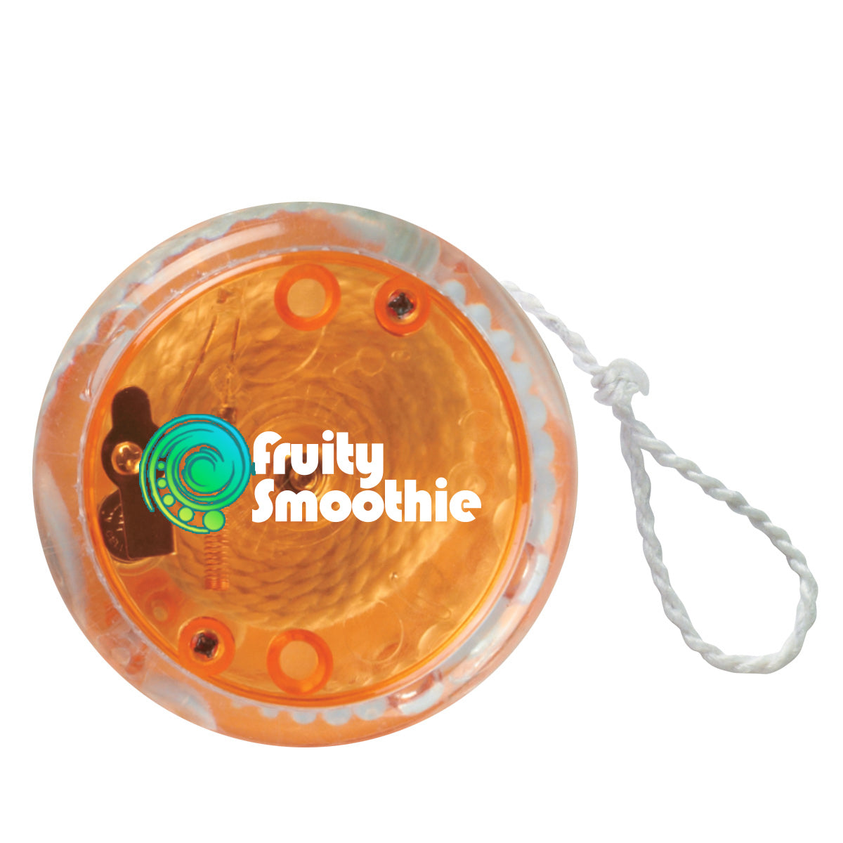 Yo-Yo That Lights Up - Orange - Full Color