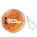 Yo-Yo That Lights Up - Orange - Pad Print