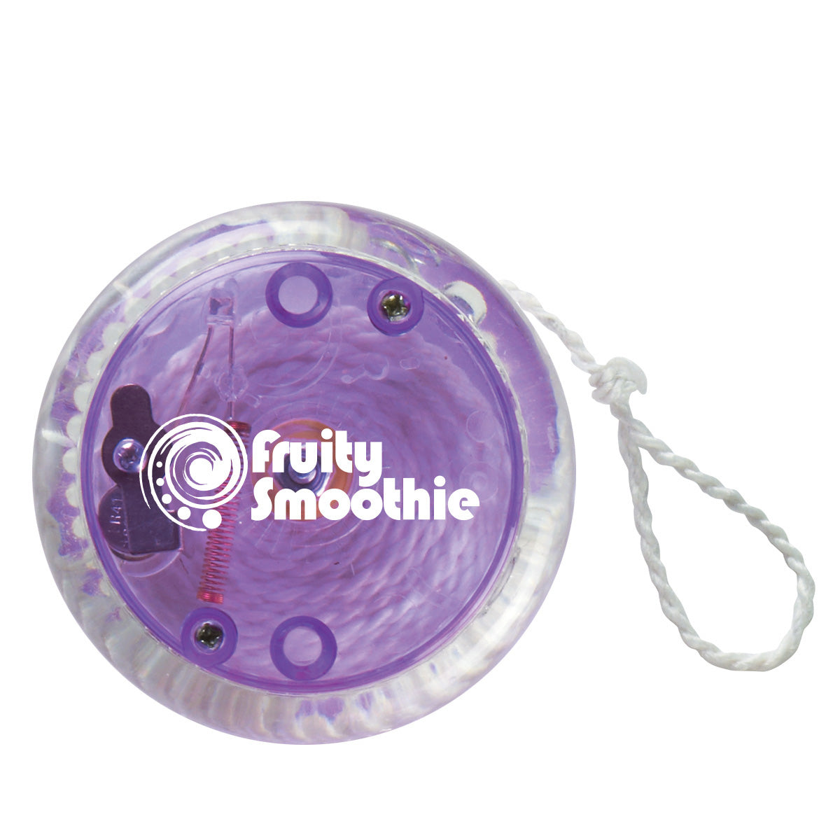 Yo-Yo That Lights Up - Purple - Pad Print