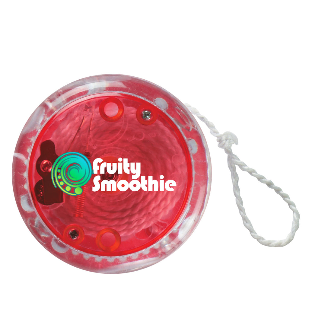 Yo-Yo That Lights Up - Red - Full Color