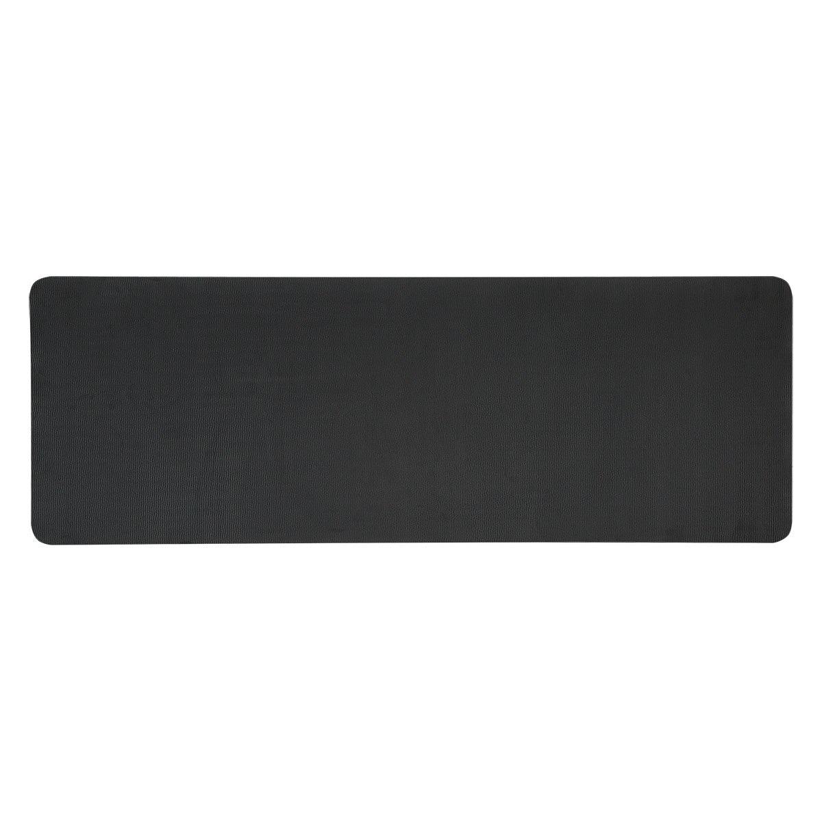 Yoga Mat, Single Layer - Black - Open_Back