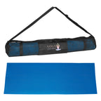 Yoga Mat with Carrying Case - Blue - Colorbrite