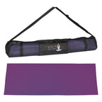 Yoga Mat with Carrying Case - Purple - Colorbrite