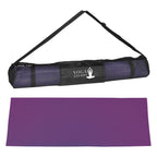 Yoga Mat with Carrying Case - Purple - Silk Screen