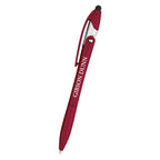 Yoga Pen with Stylus and Phone Stand - Red - Silk Screen