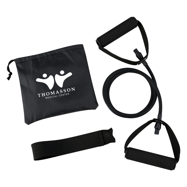 Yoga Stretch Band in a Carry Pouch