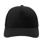 YP Classics Retro Trucker Cap, 5 Panel - Black - Front