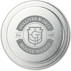 Zen Tea Soy Candle in a Mini Tin, 2.7 oz Laser Engraving - Silver - Front