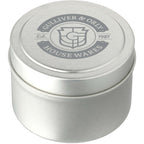 Zen Tea Soy Candle in a Mini Tin, 2.7 oz Laser Engraving - Silver - Right Angle