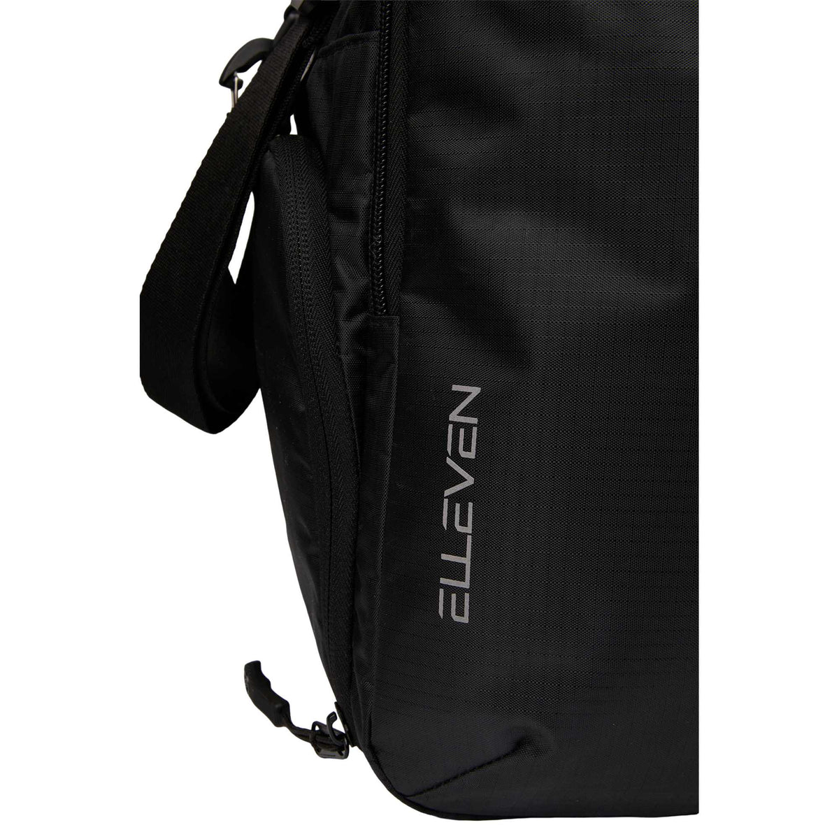 Zenith Recycled Duffel Bag for 18 Inch Laptops Embroidery - Black - Detail 5
