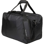 Zenith Recycled Duffel Bag for 18 Inch Laptops Embroidery - Black - Left Angle