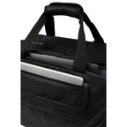 Zenith Recycled Duffel Bag for 18 Inch Laptops Transfer - Black - Propped 4