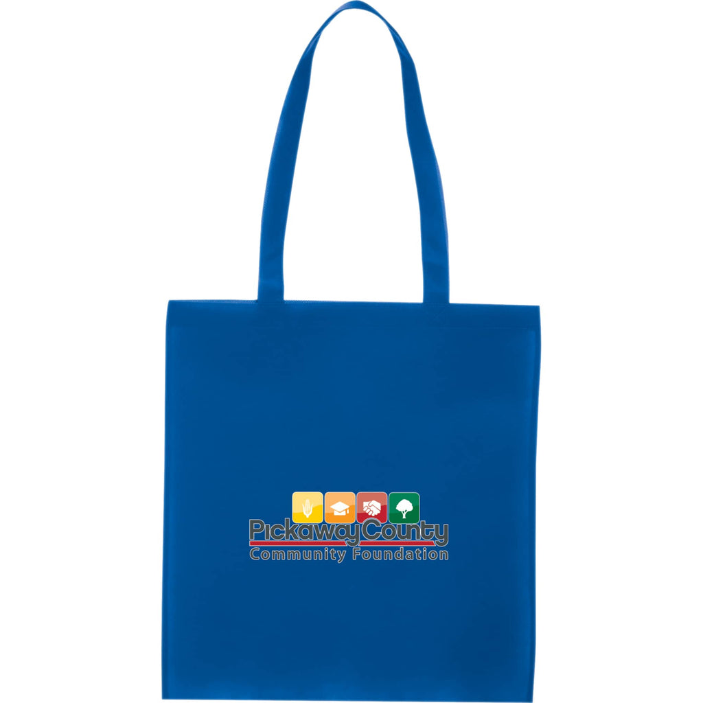 Zeus Convention Tote, 15.75 x 15 Inches - Blue - Front