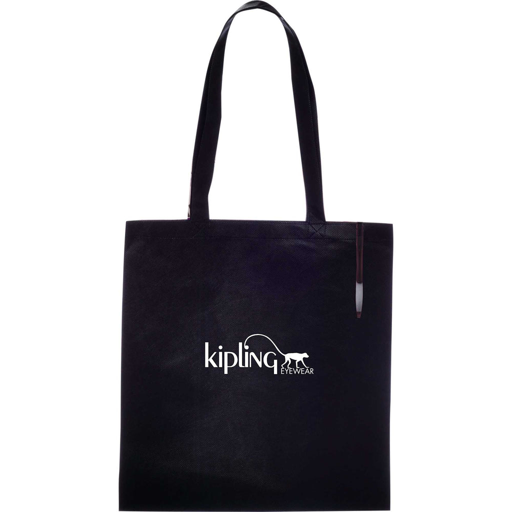 Zeus Convention Tote, 15.75 x 15 Inches Full Color - Black - Front