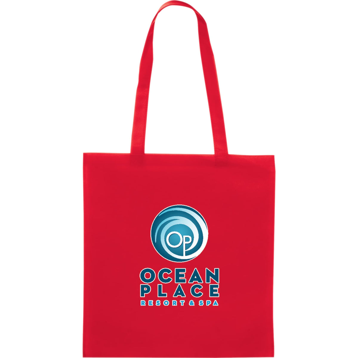 Zeus Convention Tote, 15.75 x 15 Inches Full Color - RED - Front