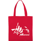 Zeus Slim Convention Tote, 14 x 13.5 Inches Full Color - RED - Front