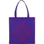 Zeus Slim Convention Tote, 14 x 13.5 Inches - Purple - Front