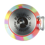 Zigoo Collapsible Silicone Bottle, Tie Dye, 18 oz Laser Engraving - TIE-DYE - Photo