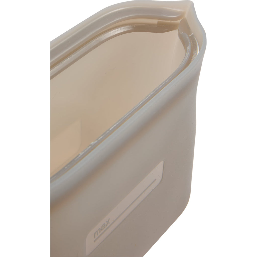 Zili Reusable Silicone Storage Bag, 8 oz - Gray - Detail 2