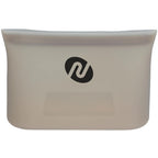 Zili Reusable Silicone Storage Bag, 8 oz - Gray - Front