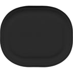 Zili Stackable Silicone Container Set, 7, 10 and 20 oz - Black - Back