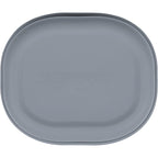 Zili Stackable Silicone Container Set, 7, 10 and 20 oz - Gray - Back