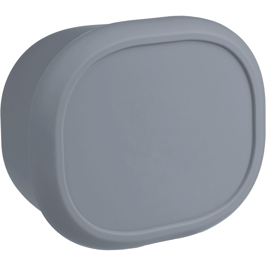 Zili Stackable Silicone Container Set, 7, 10 and 20 oz - Gray - Right Angle