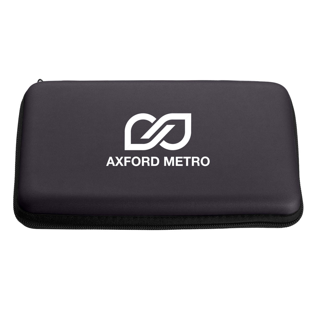 Zippered Case for Travel - Black - Silk Screen