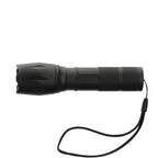 Zoom Flashlight with SOS Mode, 500 Lumens Laser Engraving - Black - Back